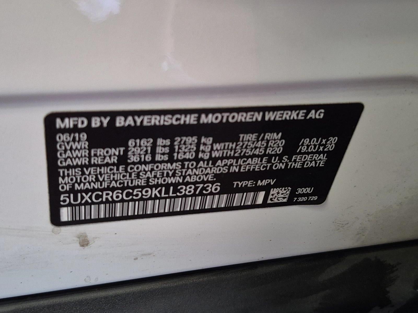 2019 BMW X5 xDrive40i Sports Activity Vehicle