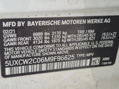 2021 BMW X7 xDrive40i Sports Activity Vehicle