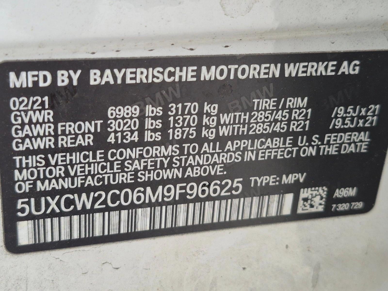 2021 BMW X7 xDrive40i Sports Activity Vehicle