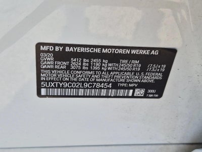 2020 BMW X3 M40i Sports Activity Vehicle