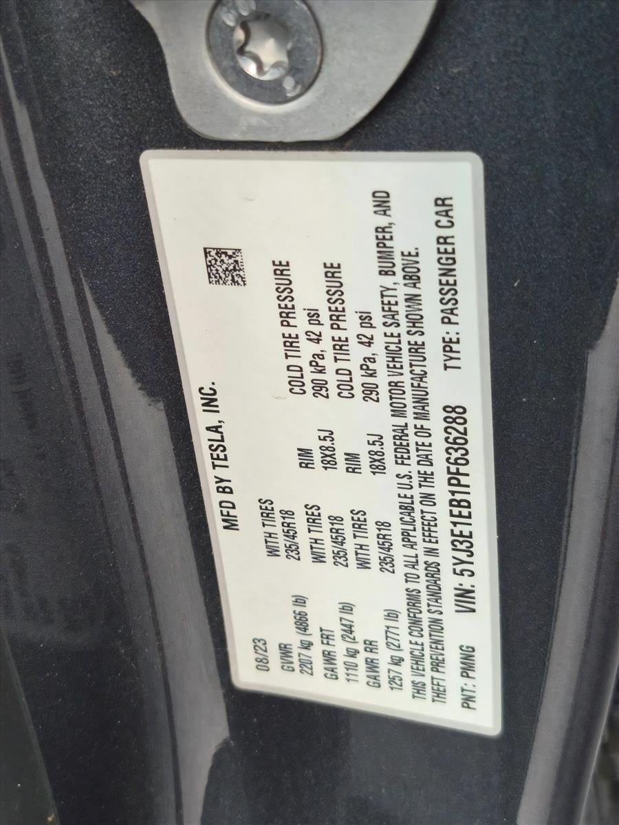 2023 Tesla Model 3 Long Range AWD