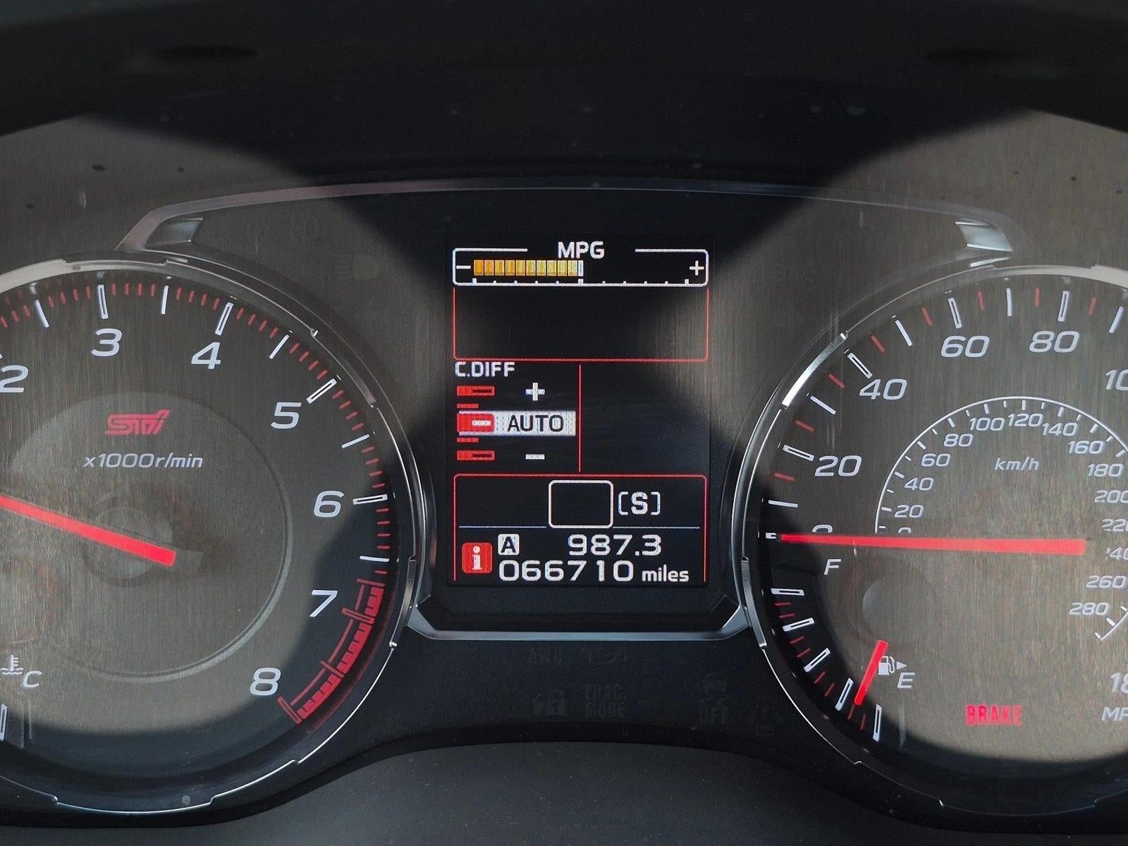 2019 Subaru WRX STI Manual