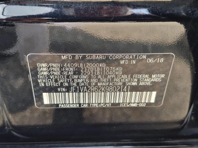 2019 Subaru WRX STI Manual