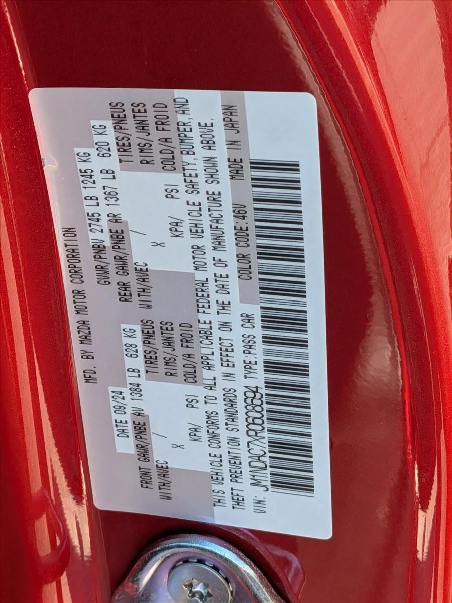 2024 Mazda Mazda MX-5 Miata Club Manual