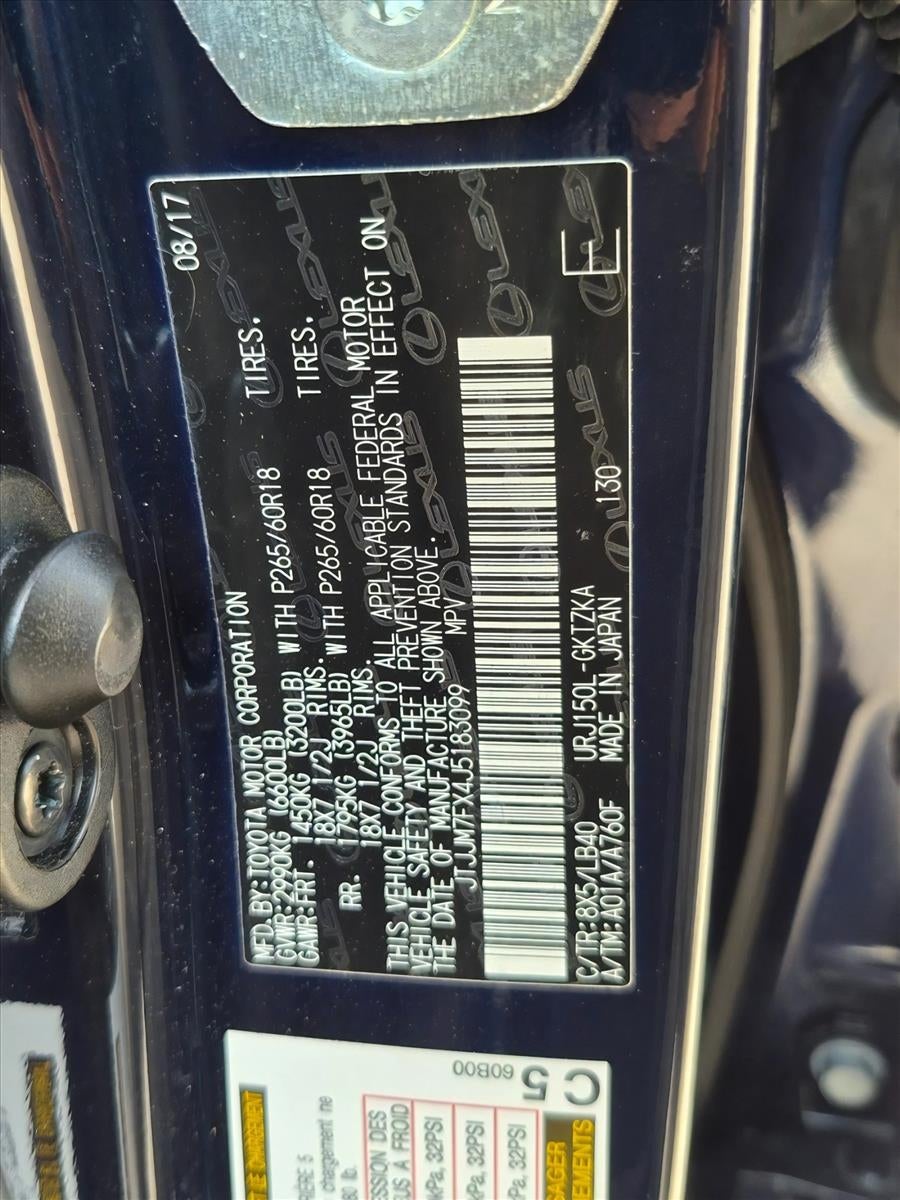 2018 Lexus GX 460 Luxury 4WD