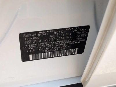 2022 Hyundai SONATA SEL 2.5L