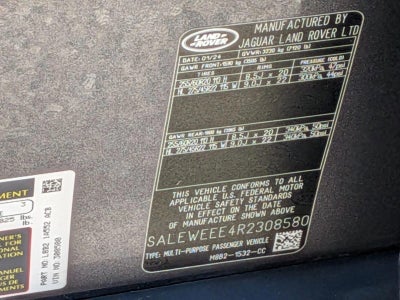 2024 Land Rover Defender 110 P525 Carpathian Edition