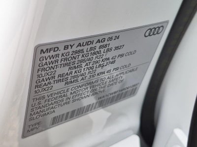 2024 Audi SQ8 Prestige 4.0 TFSI quattro
