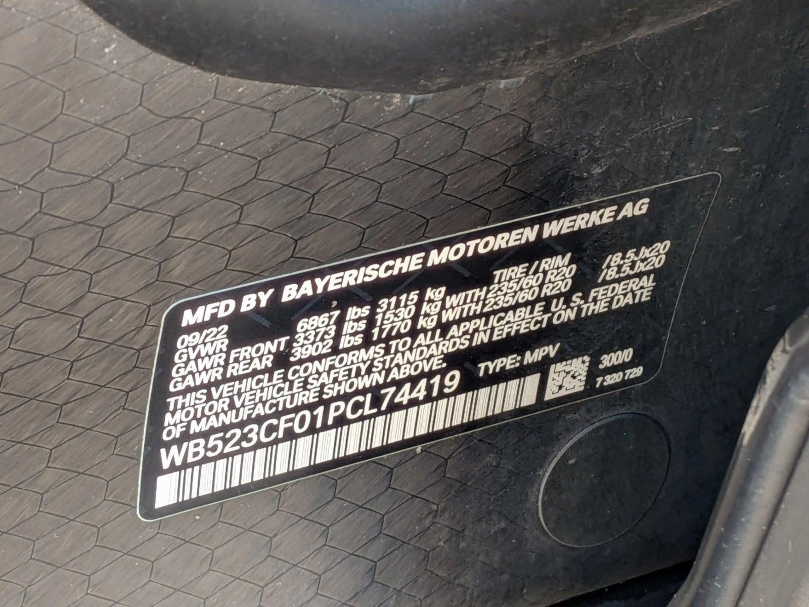 2023 BMW iX Sports Activity Vehicle