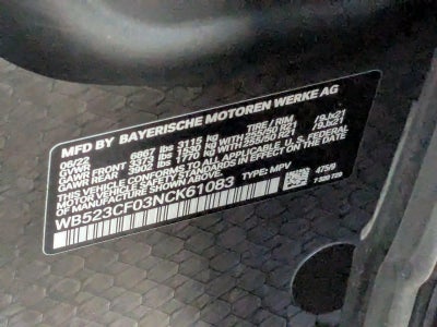 2022 BMW iX Sports Activity Vehicle