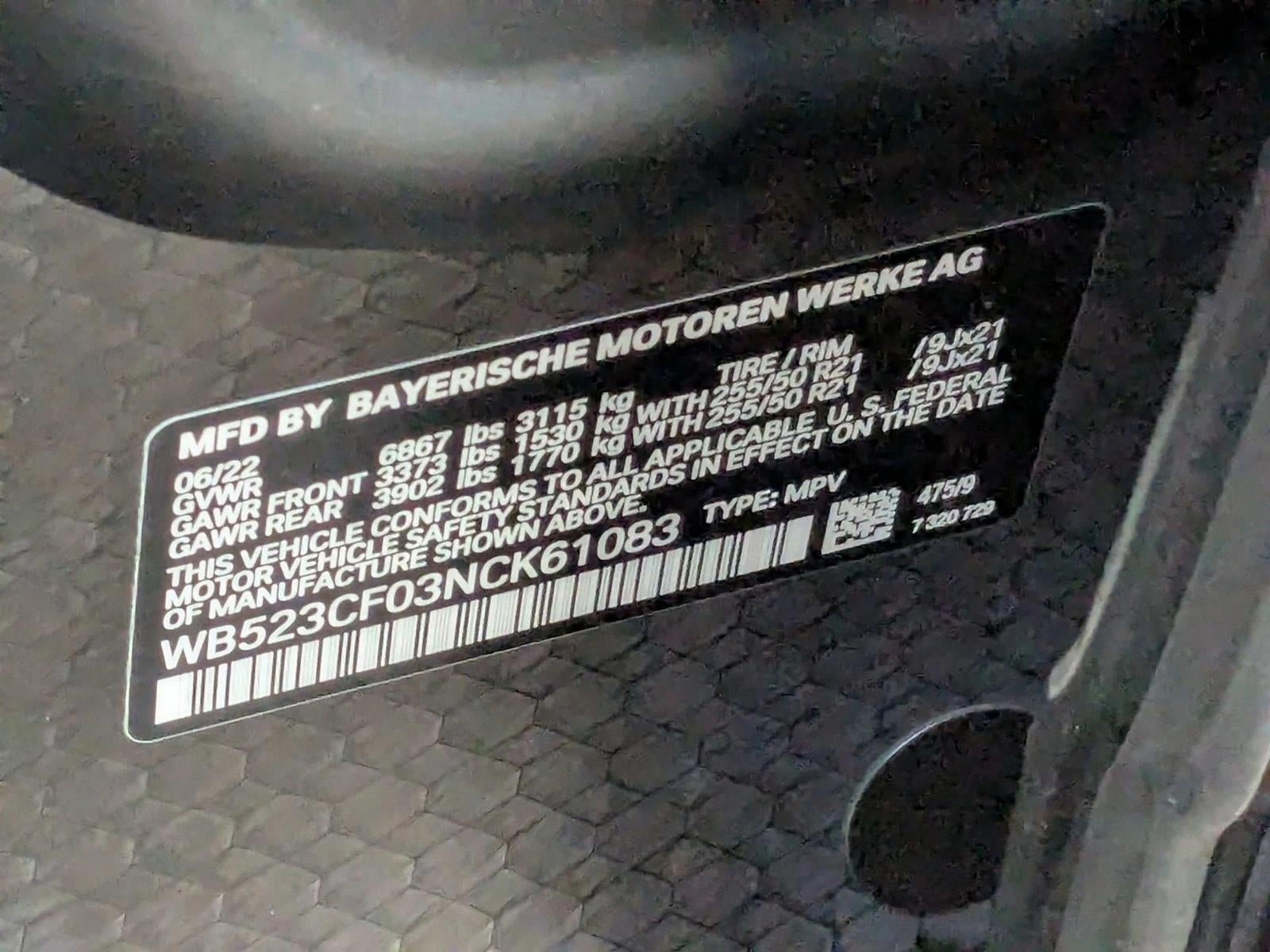 2022 BMW iX Sports Activity Vehicle