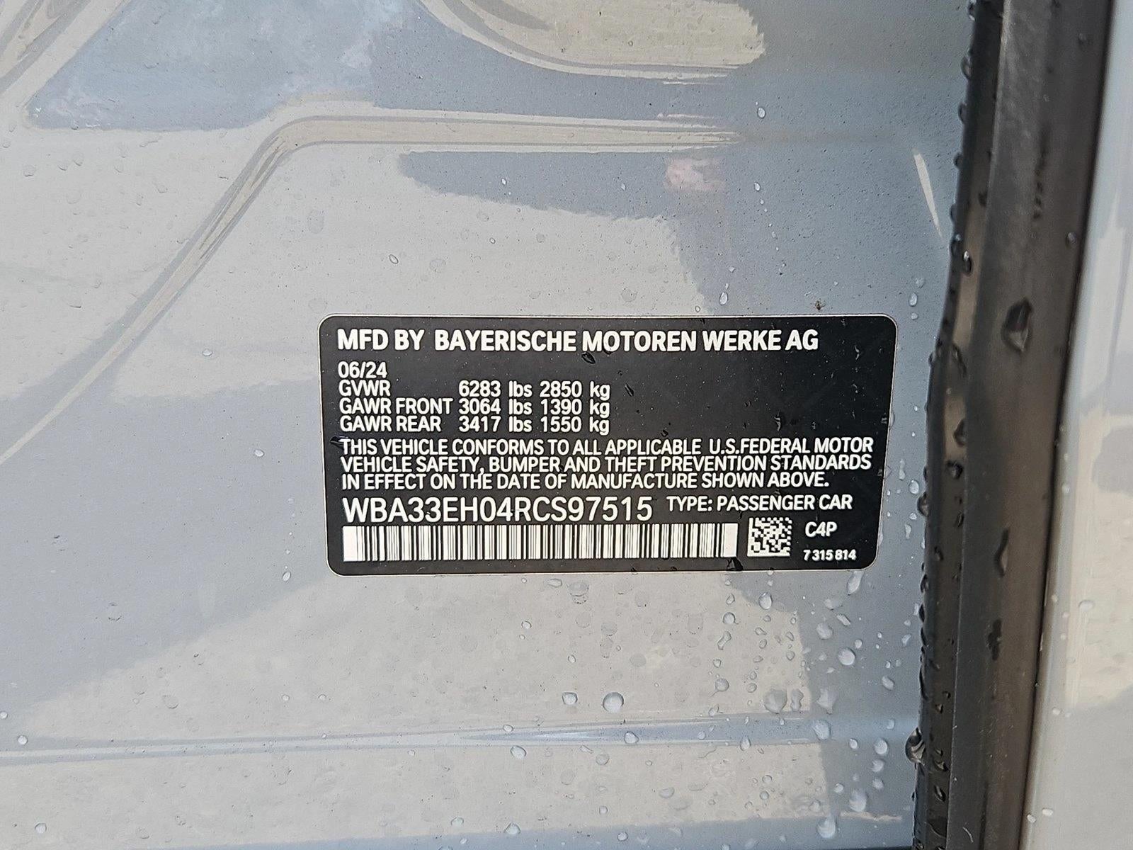 2024 BMW 740i xDrive Sedan
