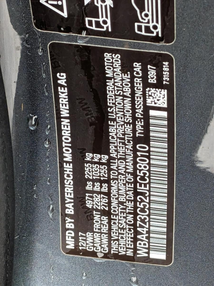 2018 BMW 430i xDrive Convertible