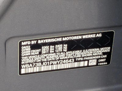 2023 BMW 540i xDrive Sedan
