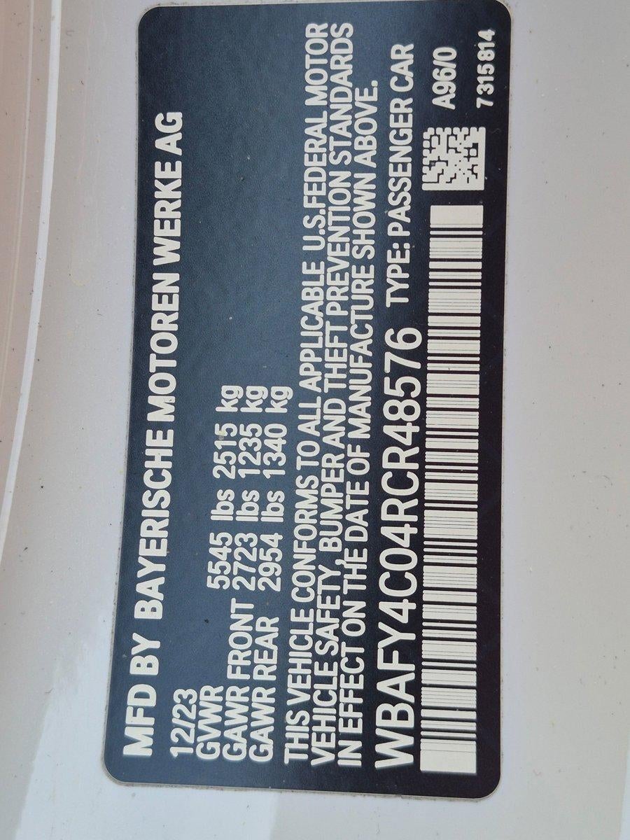 2024 BMW M850i xDrive Convertible