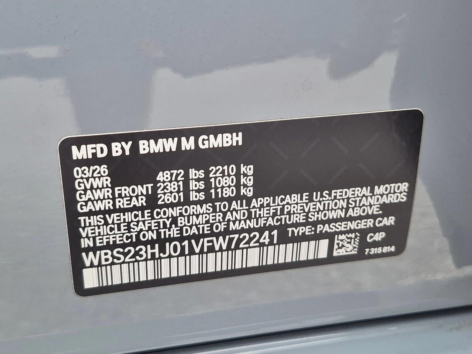 2027 BMW M3 M3 Competition Sedan
