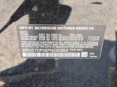 2023 BMW X3 xDrive30i Sports Activity Vehicle