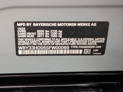 2025 BMW i4 Gran Coupe