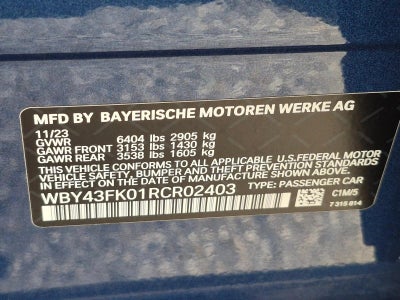 2024 BMW i5 M60 Sedan