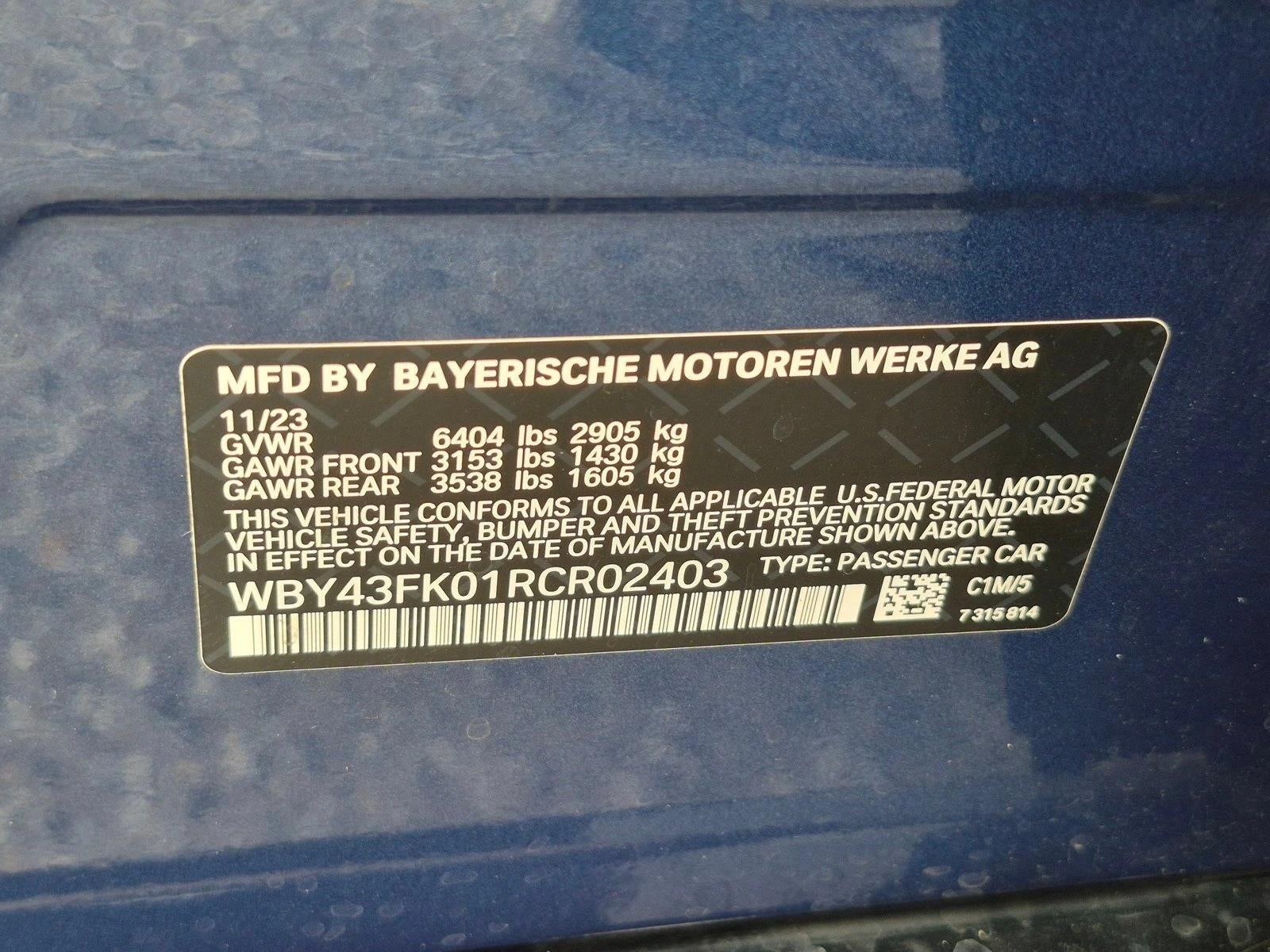 2024 BMW i5 M60 Sedan