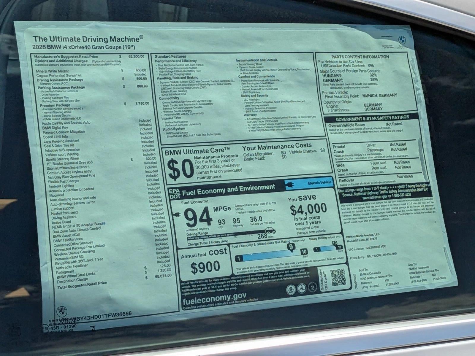 2026 BMW i4 Gran Coupe