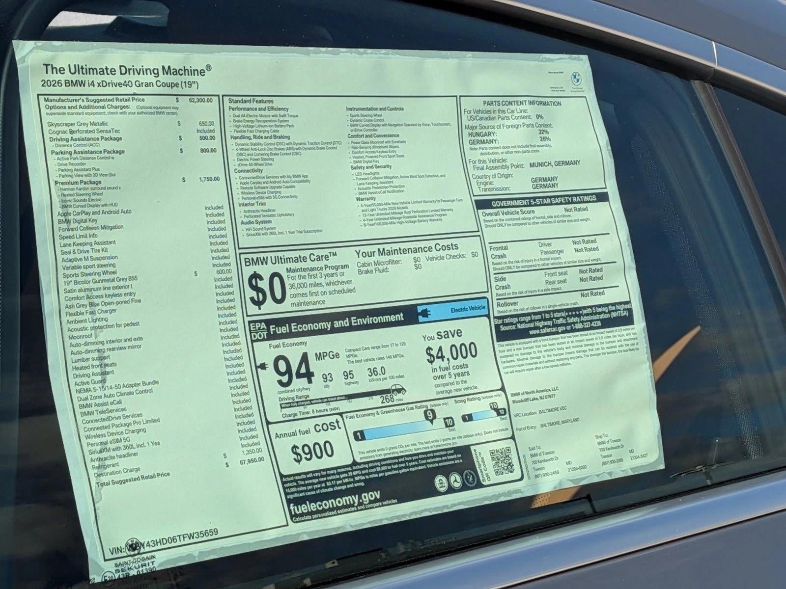 2026 BMW i4 Gran Coupe