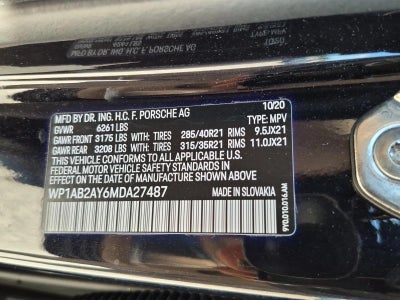 2021 Porsche Cayenne S AWD