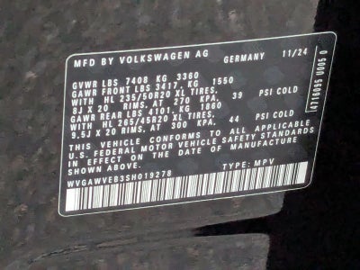 2025 Volkswagen ID. Buzz Pro S RWD