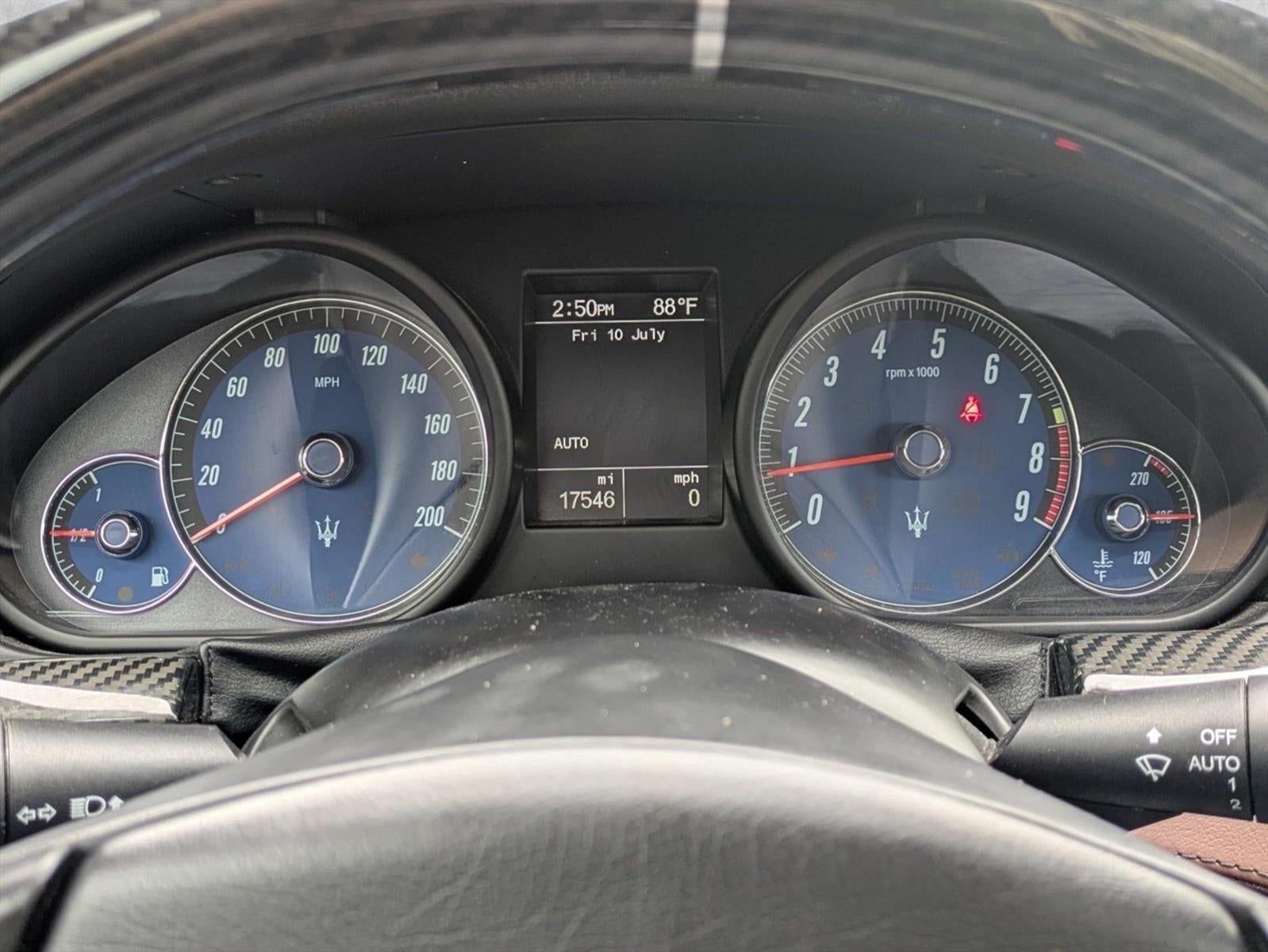 2019 Maserati GranTurismo Convertible Sport 4.7L