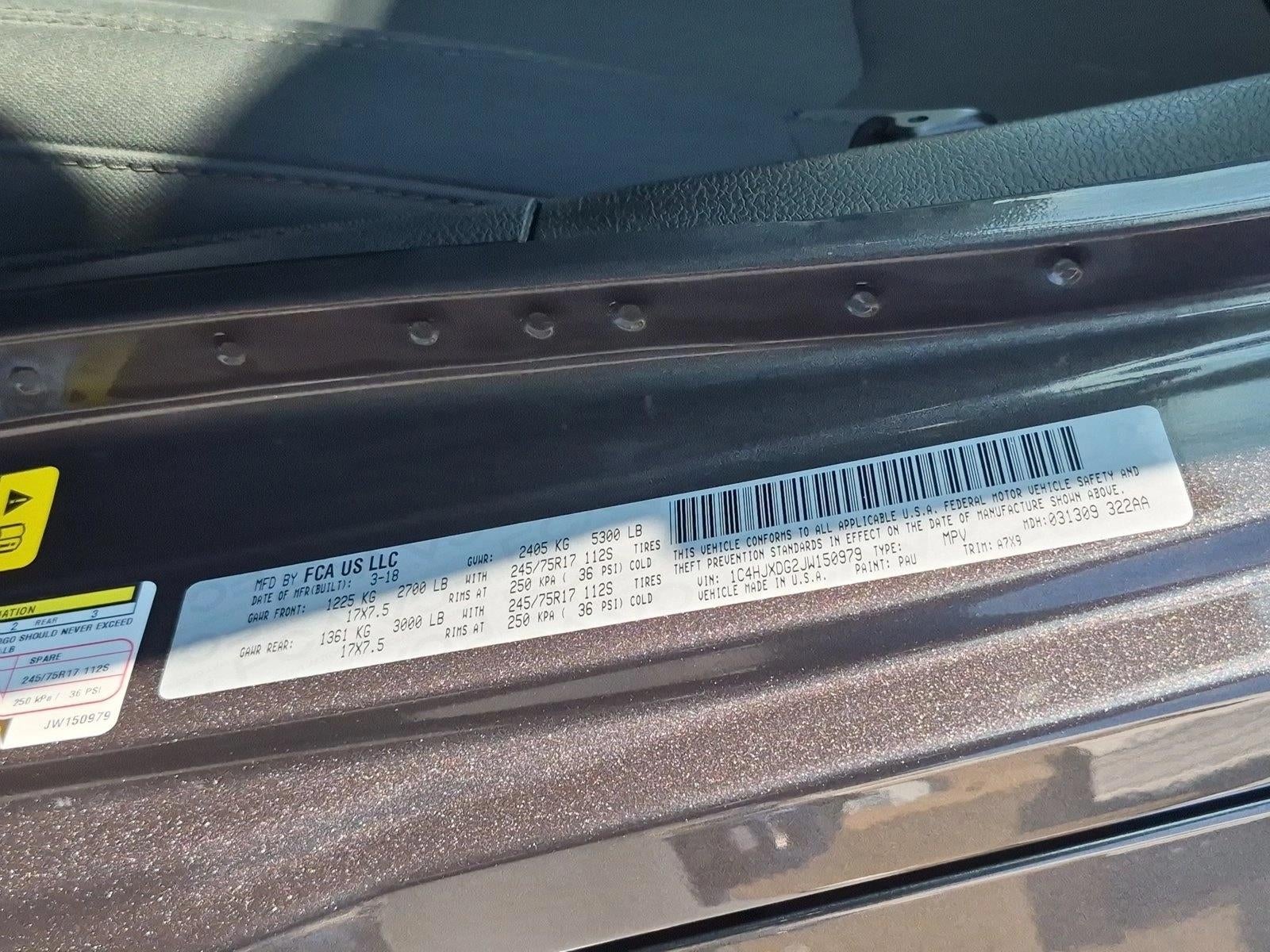 2018 Jeep Wrangler Unlimited Sport 4x4