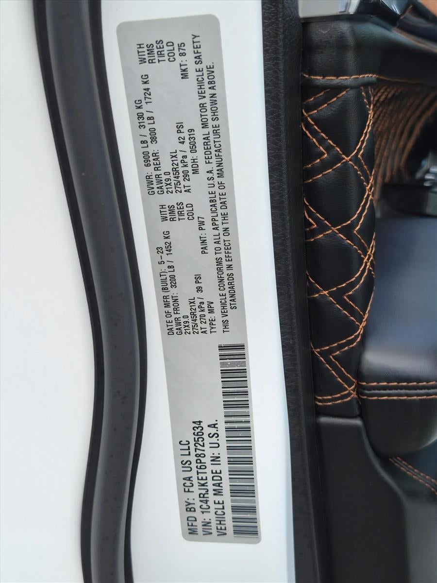 2023 Jeep Grand Cherokee L Summit Reserve 4x4