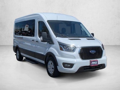 2023 Ford Transit Passenger Wagon T-350 148" Med Roof XLT RWD