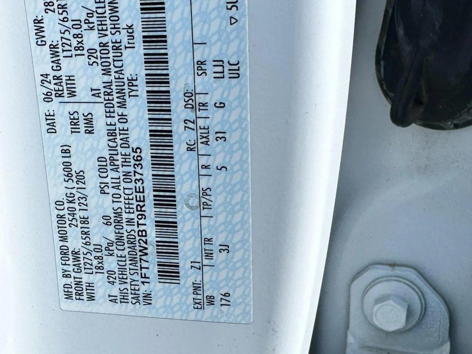 2024 Ford Super Duty F-250 SRW XLT 4WD Crew Cab 6.75' Box