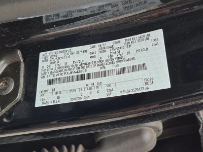 2018 Ford F-150 XL 4WD SuperCrew 5.5' Box