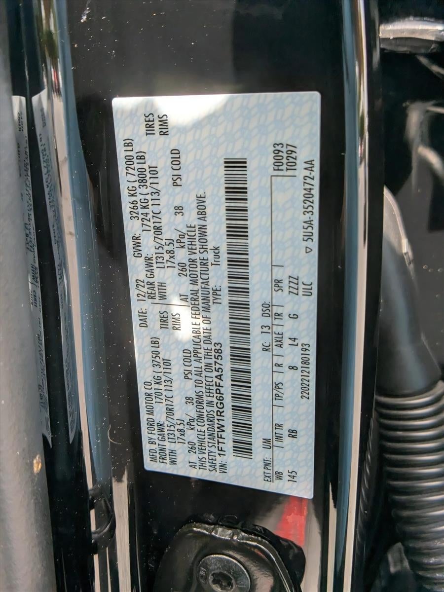 2023 Ford F-150 Raptor 4WD SuperCrew 5.5' Box