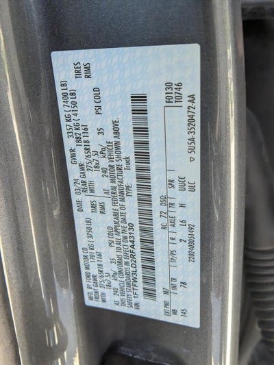 2024 Ford F-150 XLT 4WD SuperCrew 5.5' Box