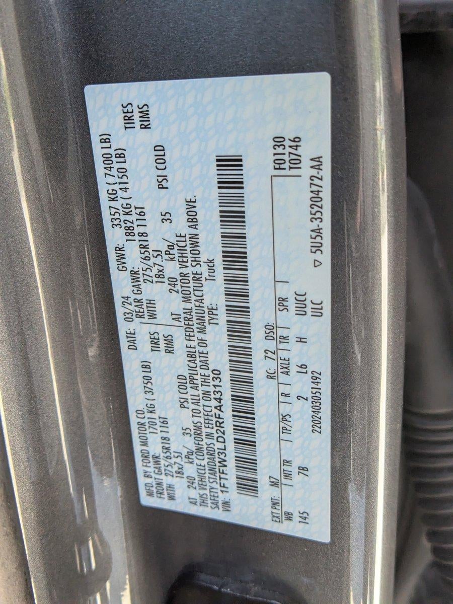 2024 Ford F-150 XLT 4WD SuperCrew 5.5' Box