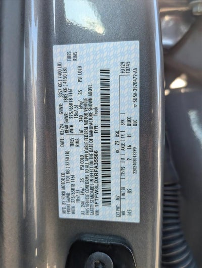 2024 Ford F-150 XLT 4WD SuperCrew 5.5' Box