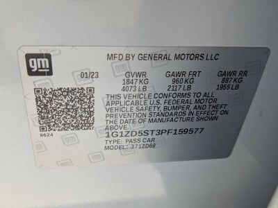 2023 Chevrolet Malibu 4dr Sdn 1LT