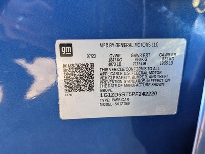 2023 Chevrolet Malibu 4dr Sdn 1LT