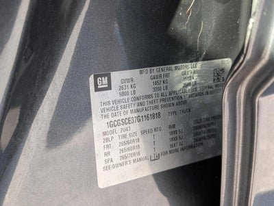 2016 Chevrolet Colorado Crew Cab Long Box 2-Wheel Drive LT