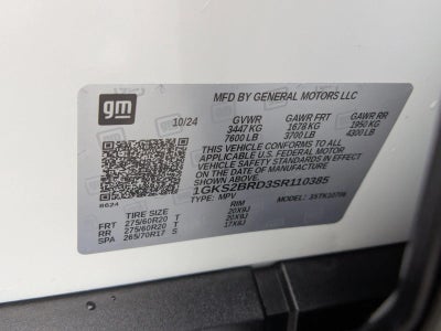 2025 GMC Yukon 4WD 4dr Elevation