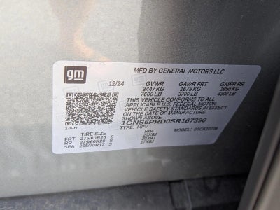 2025 Chevrolet Tahoe 4WD Z71