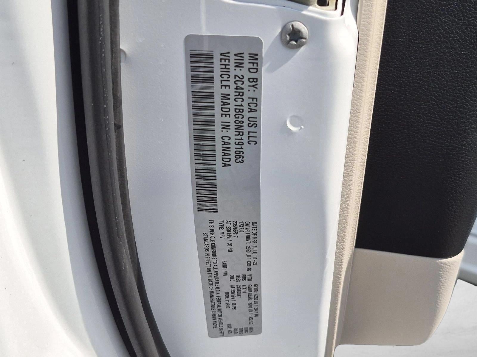 2022 Chrysler Pacifica Touring L FWD