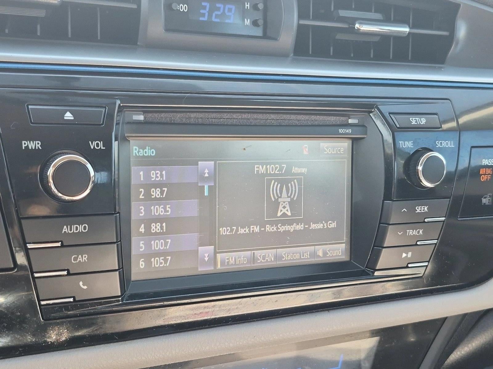 2014 Toyota Corolla 4dr Sdn CVT Auto LE ECO (Natl)