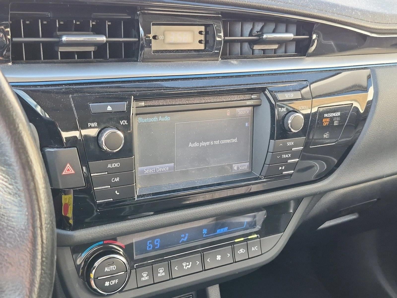 2016 Toyota Corolla 4dr Sdn CVT Auto S Plus (Natl)