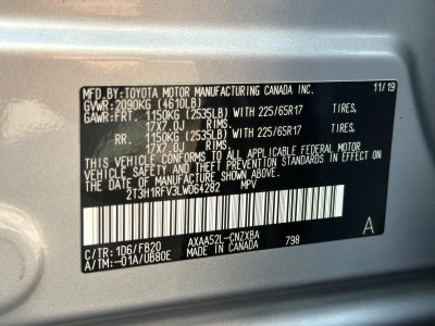 2020 Toyota RAV4 LE FWD (GS)