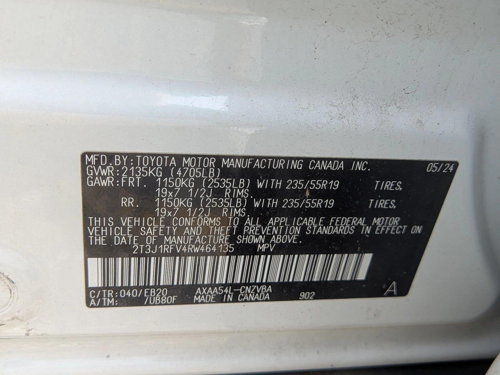 2024 Toyota RAV4 Adventure AWD (Natl)