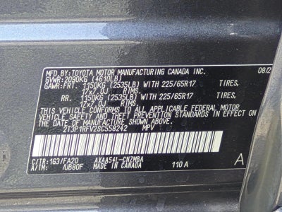 2025 Toyota RAV4 XLE AWD (Natl)