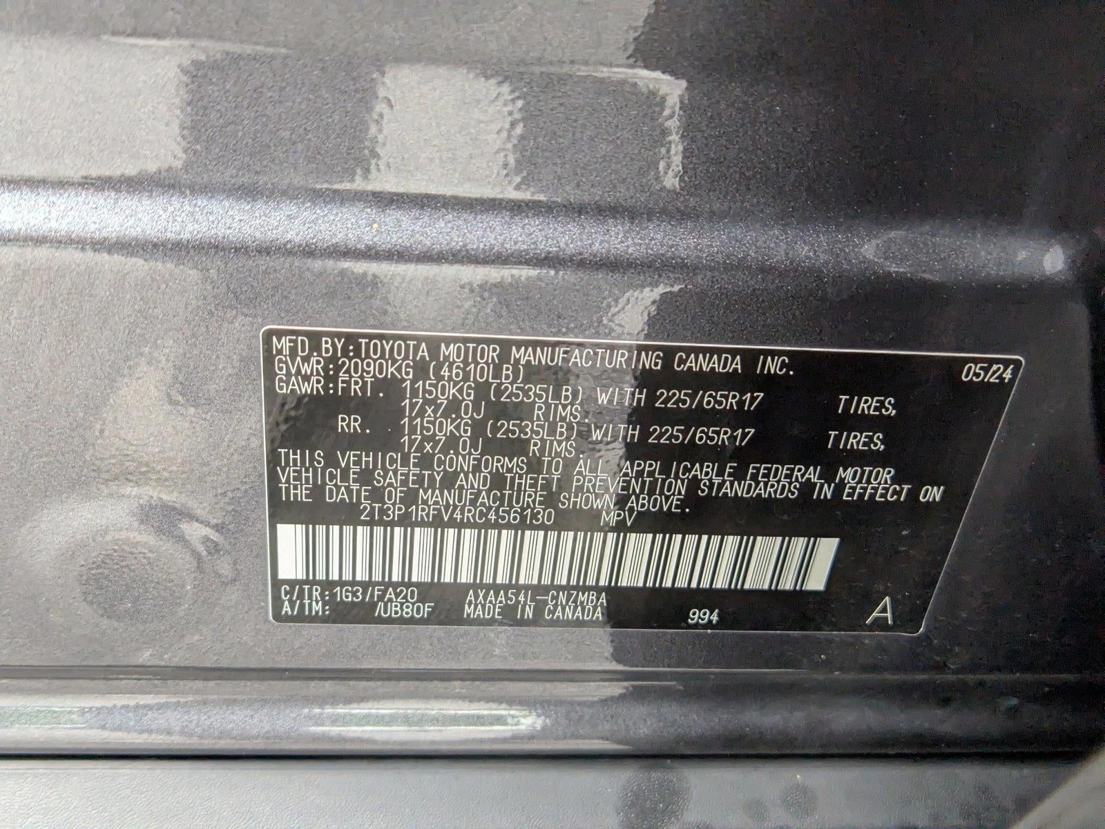 2024 Toyota RAV4 XLE AWD (Natl)